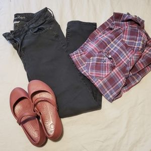 Black AE Jeggings